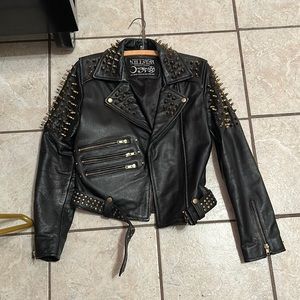 Killstar Genuine Leather Studded Jacket